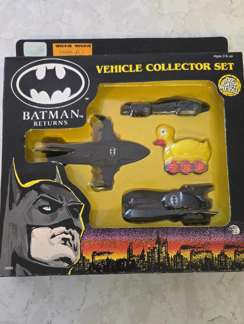 Vintage Batman Returns Die Cast Metal Vehicle Collection